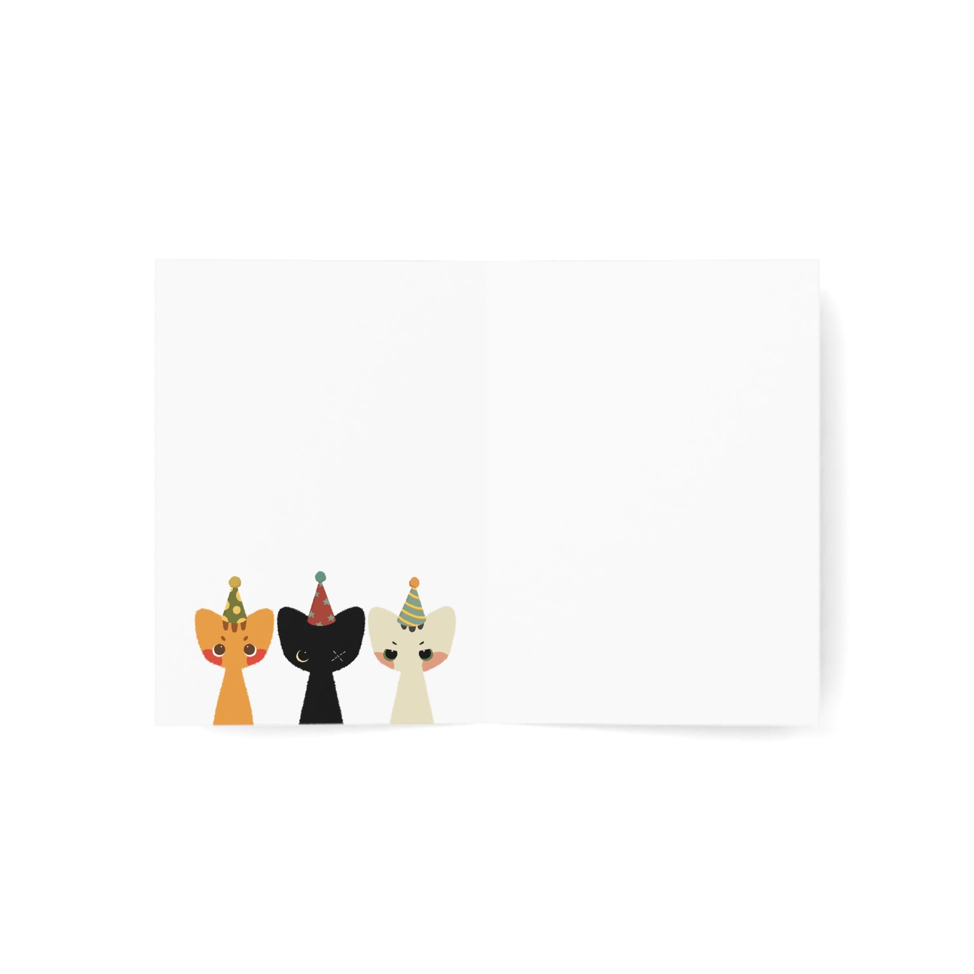 Silly Cats Happy Birthday Card